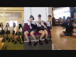 Hd japanese high school girls dance mix(女子高生 ダンス)