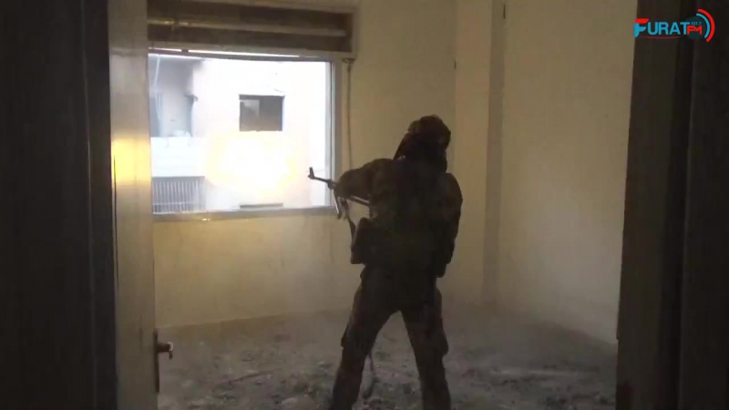 Курдские формирования в боях с боевиками иг в ракке