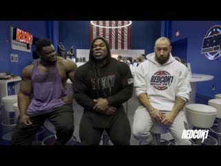 Kai greene & blessing awodibu train back