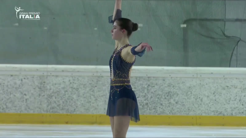 Lara naki gutmann – fs – gran premio italia 2020, 3 stage