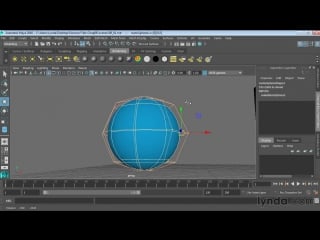 Основы работы в maya 2016 | 09 01 введение в nurbs моделирование