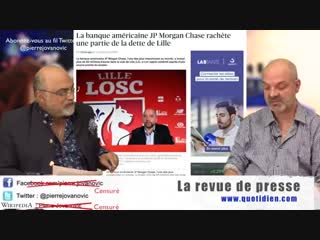 Pierre jovanovic la jp morgan rachette la dette de lille !(2min32s)