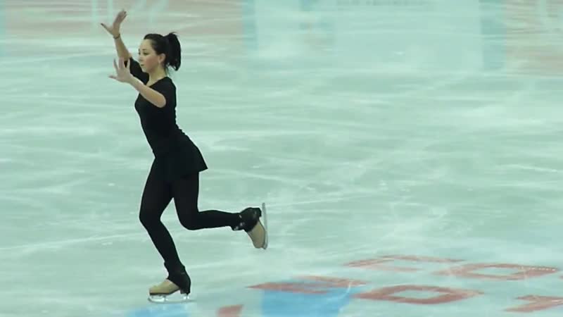 Elizaveta tuktamysheva, fs at practice, russian nationals 2014