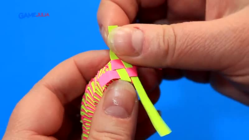 Оригами брелок из бумаги игрушка антистресс