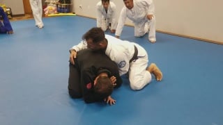 Somersault back take