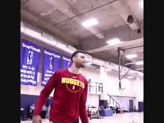 Jamal murray showing some skills