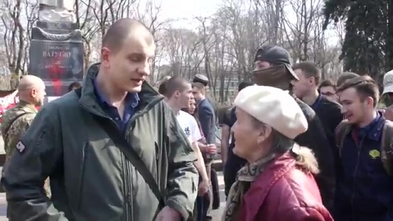 Из дурки бабка впрочем ватники все такие ﻿