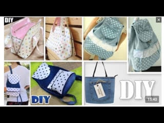 Diy adorable backpack and bags ideas cut sew method making no difficult pat