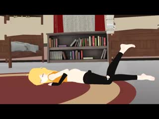 Rwby yang xiao long animated