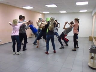 Руэда с поддержками и смехом тани ) = 05 05 2018 = [лк] salsa mira