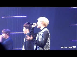160126 k pop star premium live part 1 cover girl woohyun fancam