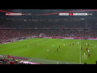 Bayern münchen vfl wolfsburg (2 half) sky bundesliga hd2