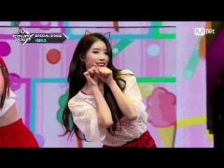 180524 lovelyz bizarre (mi myo mi myo) @ m! countdown