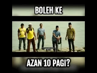 Azan jam 10 pagi