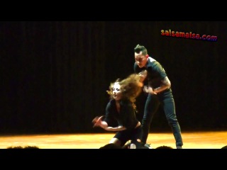 Kaytee namgyal & chiara tobia (india italy) bachata showdance @ istanbul international dance festival 2011