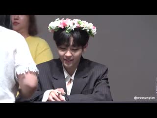 190729 동자아트홀 화환 선물해주신분 어디계세요 절받으새오 ㅠㅠㅠㅠㅠ 김우성 더로즈 face therose