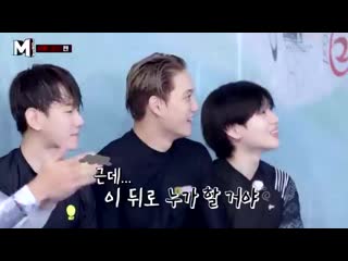 Mtopia baekhyun nd kai arguing who to go first between them kai hyung hyung hyung! hyungnim you go ahead first baekhy