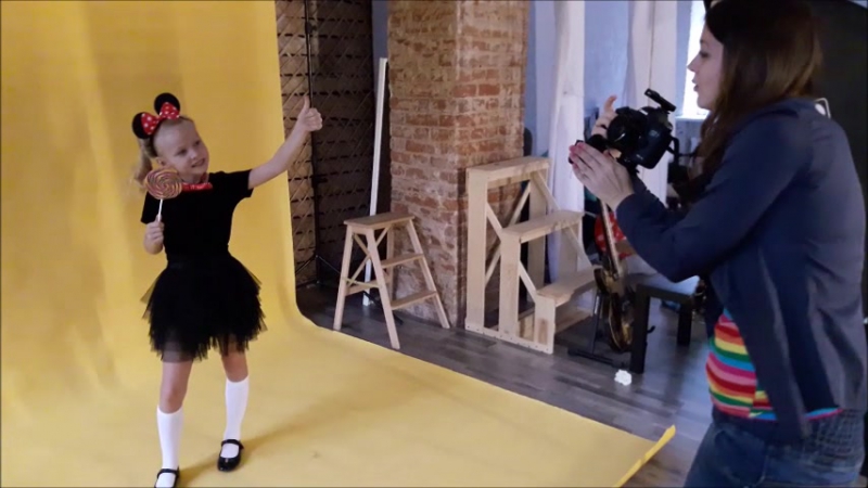 Фотопроект минни маус backstage
