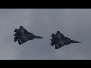 Maks 2017 close encounter with t 50 and flight demo! hd 50fps