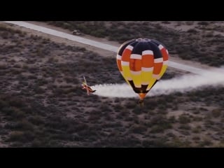 An unexpected aerobatics session through hot air balloons kirby chambliss