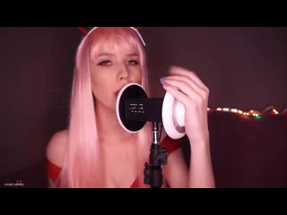 Asmr 💓 my darling 💓 zero two 👅 mouth sounds for sleep relaxation