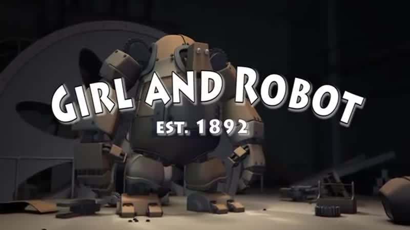3d animated short girl and robot by the animation workshop #таверна steampunk