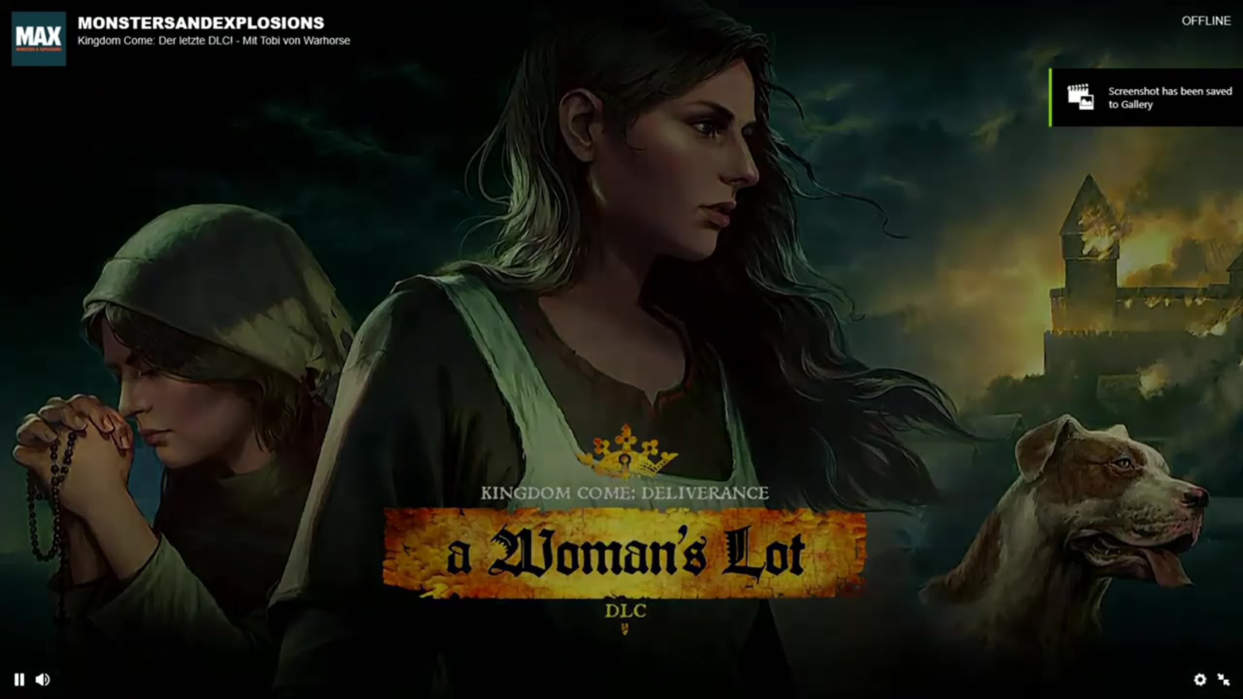 Kingdom come deliverance a womans lot dlc first ever trailer