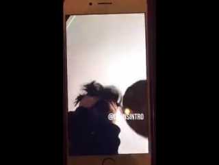 170206 deantrbl ig live dean playing with his hair