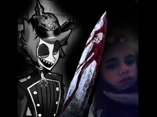 Бомжиха извиняется перед великим радиодемоном аластором