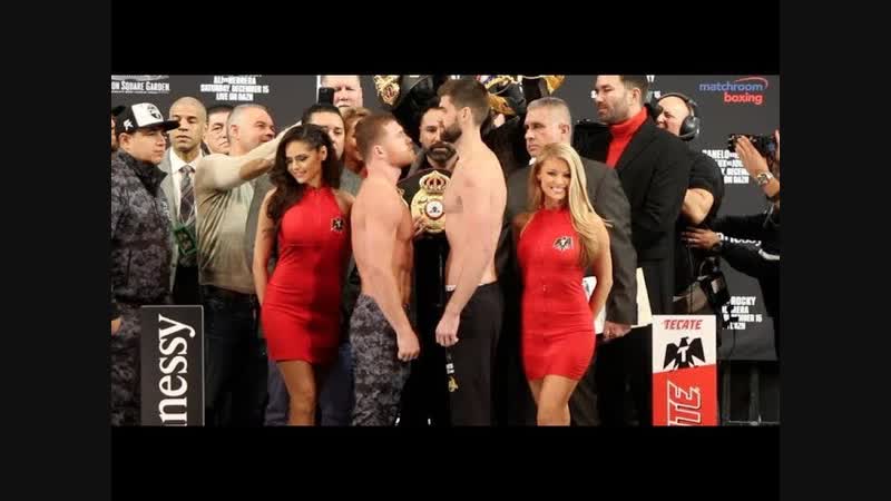 Size difference! saul canelo alvarez v rocky fielding full official weigh in (new york city) size difference! saul canel