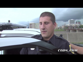 Drinking and strolling, officers coughennower and weispfenning, cops tv show