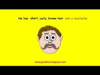 Describing physical appearance part i 4th grade unit 9