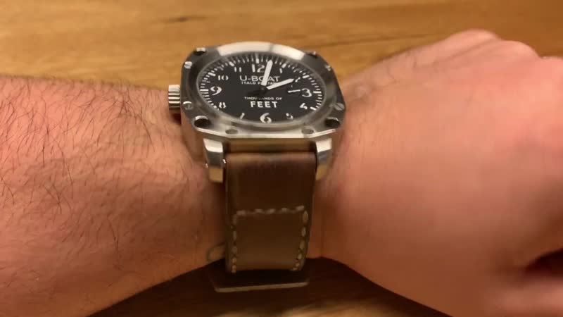 U boat thousands of feet 50mm watch