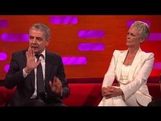 The graham norton show 24x02 rowan atkinson, gary barlow, jamie lee curtis, jeff goldblum, imelda may