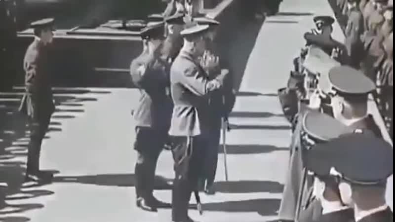 1 мая 1941 года друзья и союзники сталина высокопоставленные гитлеровские молодые на параде в москве