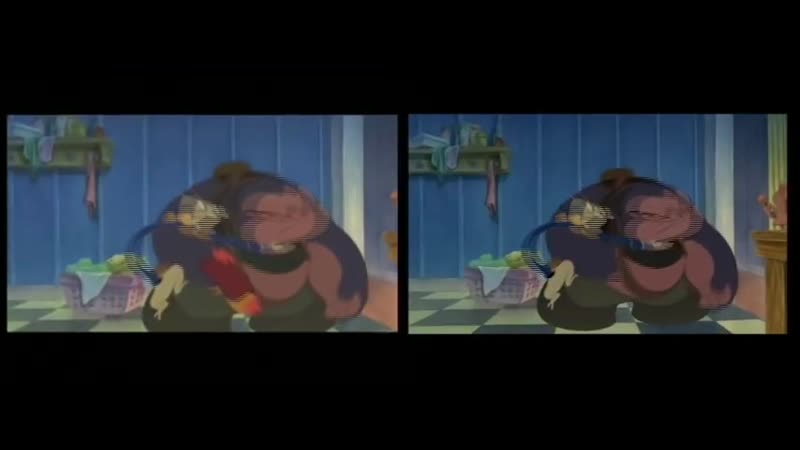 Лило и стич / джамба атакует удалённая сцена