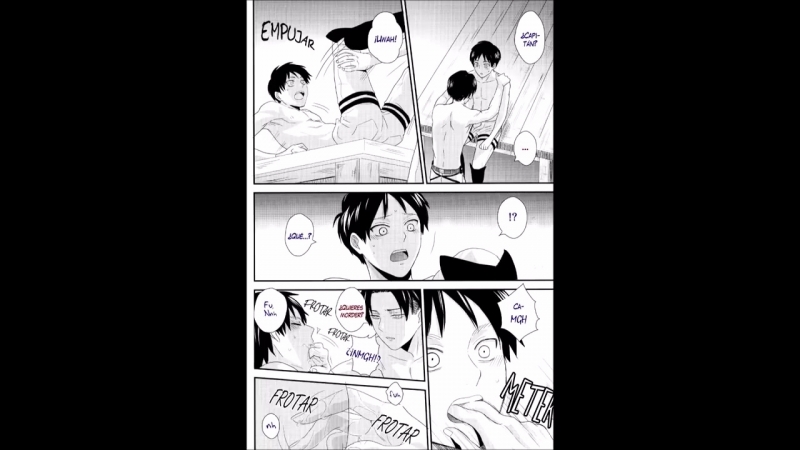 Levi x eren doujinshi en español ''eren