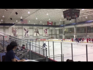 Before their game against the blues, all who are playing tonight are participating in a morning skate