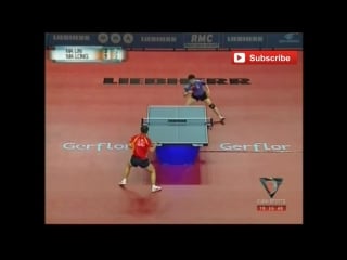 Ma long vs ma lin (french 2006 final table tennis tennis de table tischtennis 탁