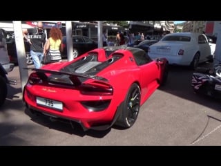 Cod | red porsche 918 spyder