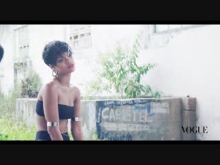 Rihanna nude vogue brasil (bts, 2014) hd 720p / рианна