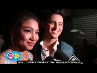 [fsg ot vinta!] new couple jadine | interview #officialjamesandnadine