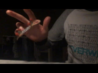 Kickflip slowmo fingerboard