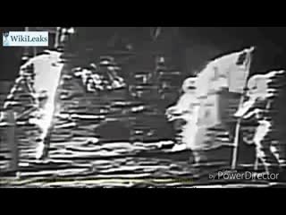 Wikileaks ( julian assange ) releases moon landing cut scenes filmed in nevada desert (a must watch)