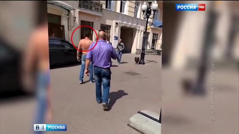 Водитель экс советника заммэра москвы, устроившего драку на арбате, арестован на 15 суток