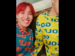 260917 bts j hope & jimim