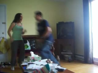 Kick in the balls by a girl