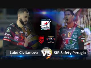 Sir safety perugia vs lube civitanova highlights italian volleyball super league