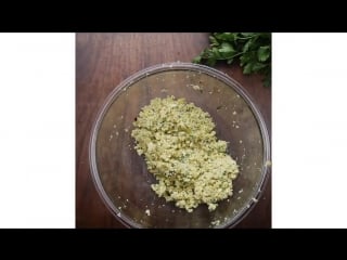 Cauliflower grilled cheese