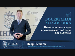 Петр рыжков инвестиционная идея продажа валютной пары евро доллар